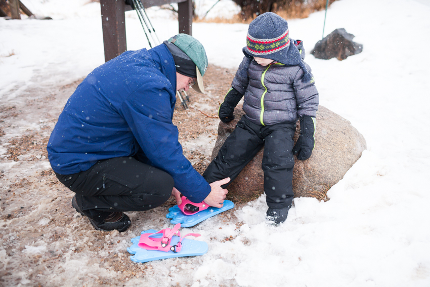 Cub Lake Snowshoe