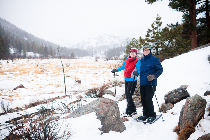 Cub Lake Snowshoe