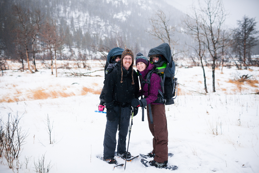 Cub Lake Snowshoe