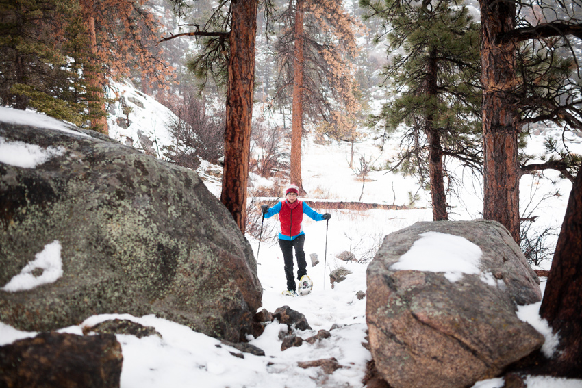 Cub Lake Snowshoe