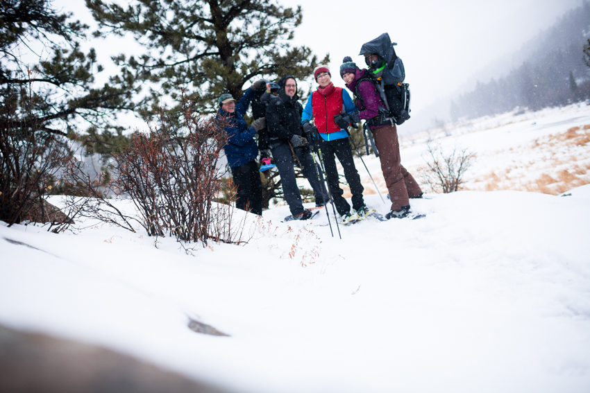 Cub Lake Snowshoe
