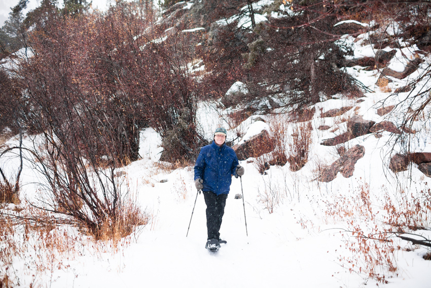 Cub Lake Snowshoe