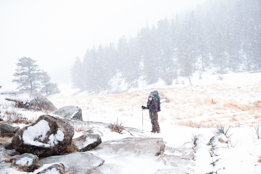 Cub Lake Snowshoe