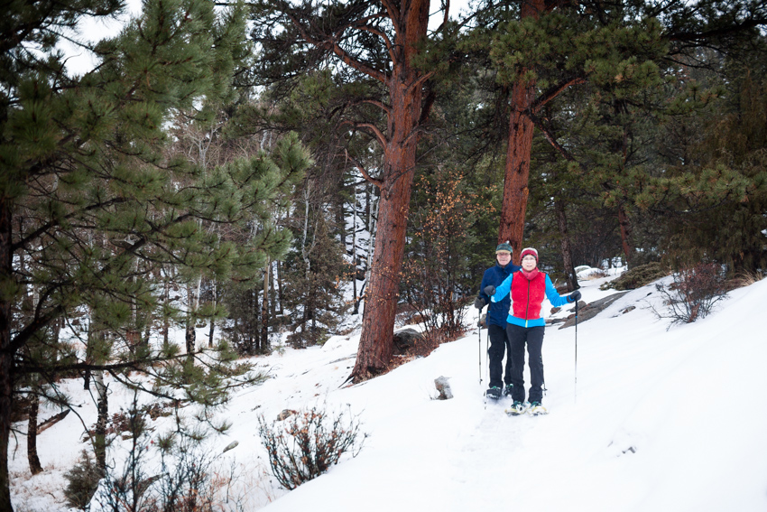 Cub Lake Snowshoe