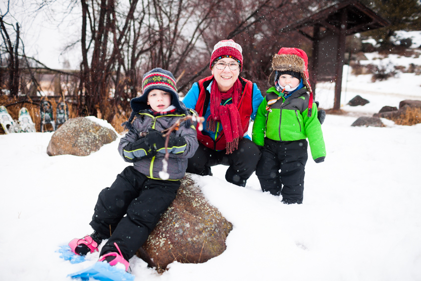 Cub Lake Snowshoe