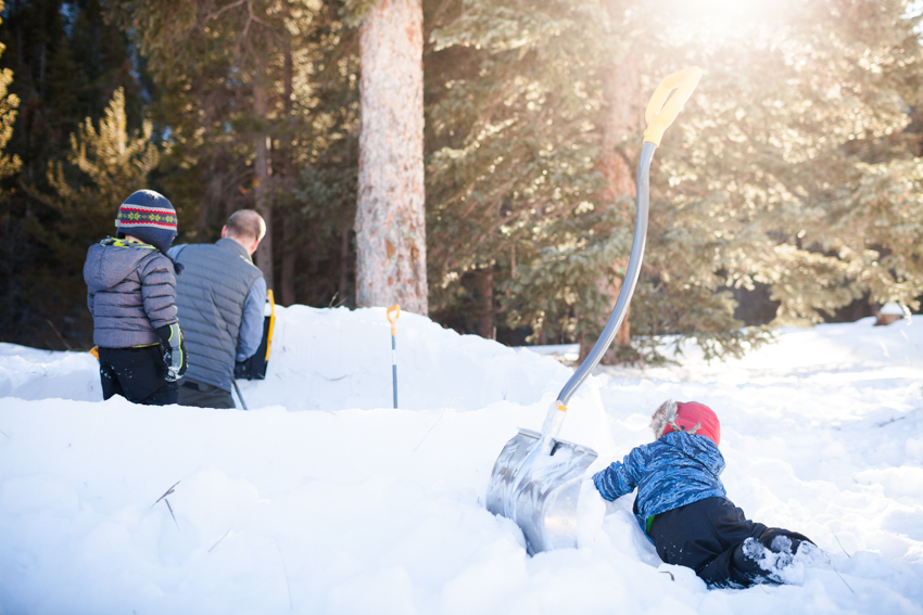 Igloo Building at Peaceful Valley Campground