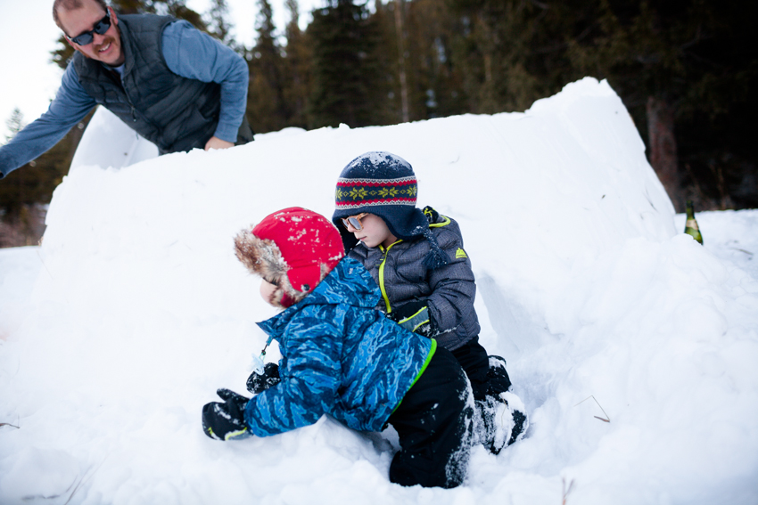 Igloo Building at Peaceful Valley Campground