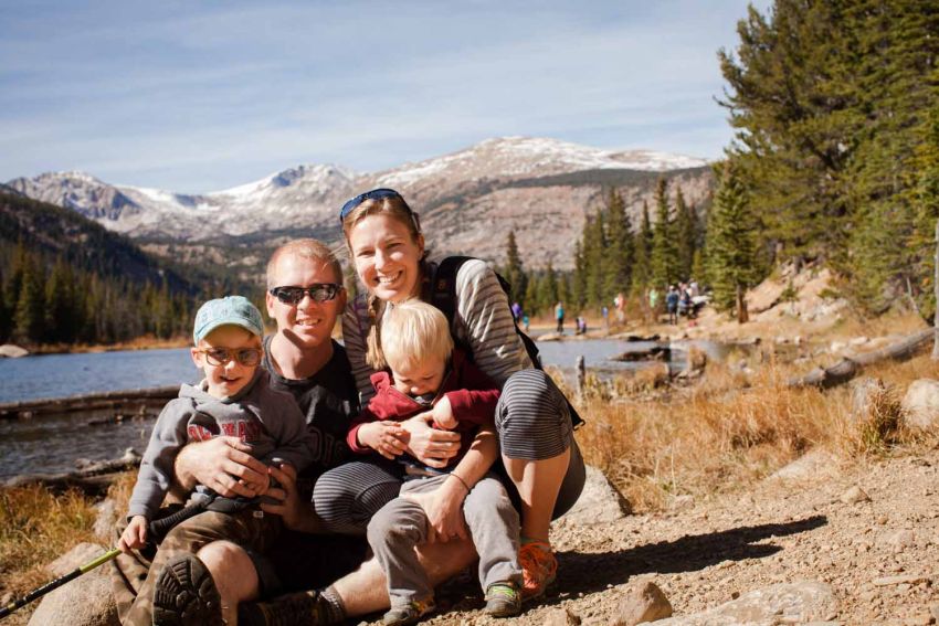 Loewen Family at Lost Lake